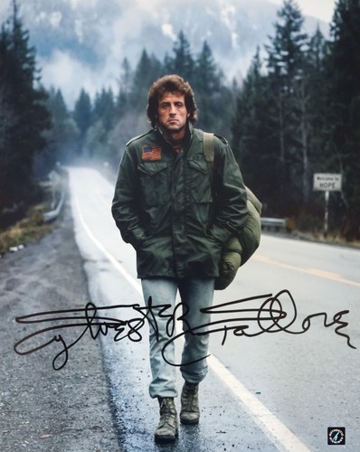Sylvester stallone autografo - sylvester,