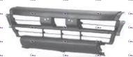 PARAURTI ANTERIORE ANT CENTRALE CENT PER MITSUBISHI L200 L-200 96>00 1996-2000