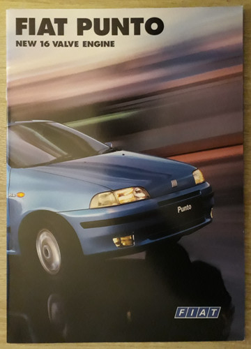 Brochure fiat punto - 1998, s