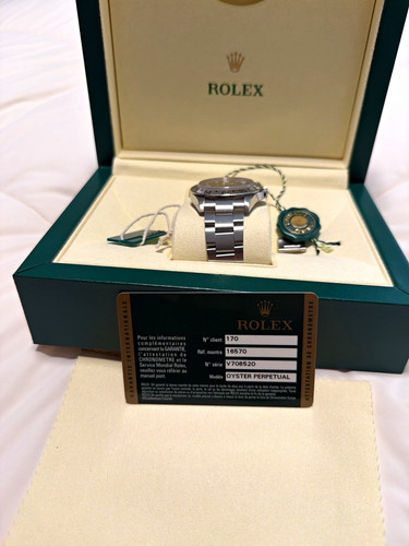 Rolex explorer 40mm black - rolex,