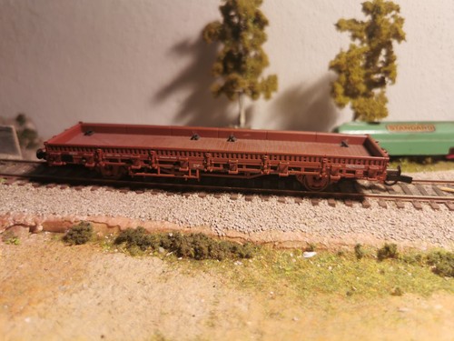 Roco carro pianale tipo - , kbs