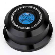 Stabilizzatore Giradischi Morsetto Peso Record Alluminio 320g con Livello Bolla 60HZ