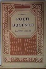 Saviotti POETI DEL DUGENTO