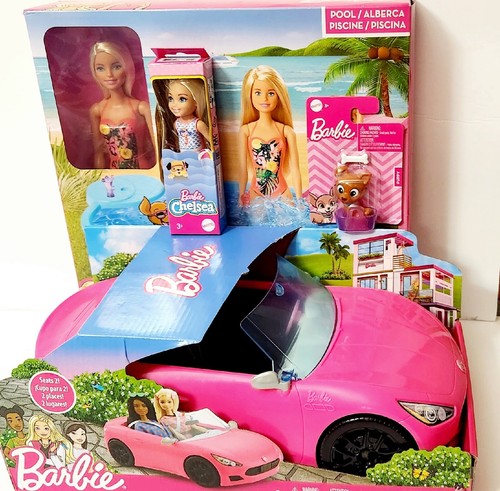 Barbie auto giocattolo rosa - ​barbie,