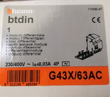 BTICINO - MODULO DIFFERENZIALE
