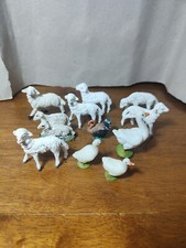 Plastic Nativity Figurines Lot