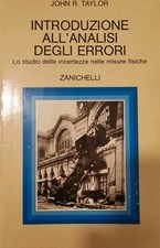 Fisica -Introduzione All'analisi Degli Errori John TAYLOR - ZANICHELLI