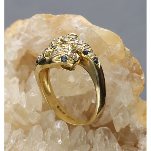 Anello pantere con - anello,