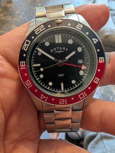 Orologio sportivo uomo rotante
