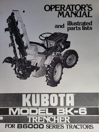 Trattore kubota b6000 diesel - kubota,