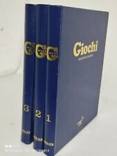 Enciclopedia Dei Giochi,Ediz Grolier 3 VOLUMI