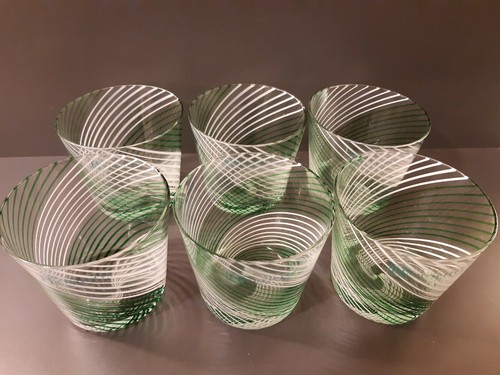 Bicchieri acqua stripes - acqua,
