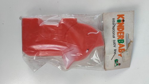 Maialino rosso plastica con - rosso,