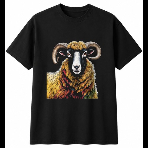 Shirt uomo suffolk pecore - t-shirt,