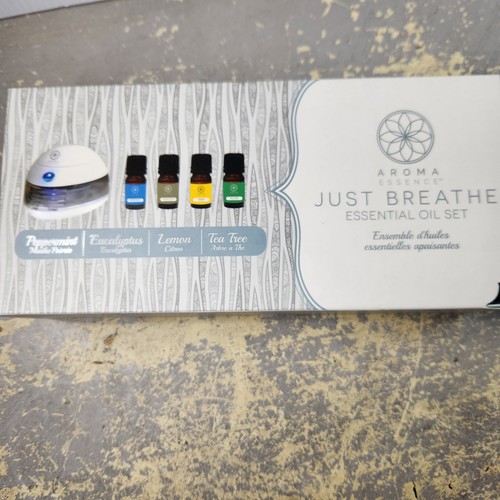 Aroma essence just breathe set - aroma,