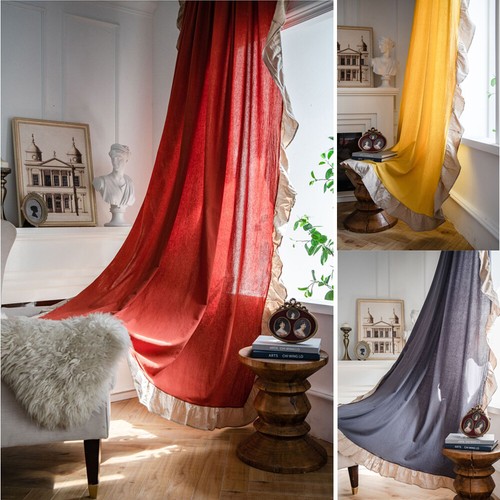 Tenda boemia ruffles moderna - tenda,