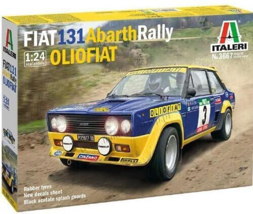 Italeri kit auto fiat 131 - italeri,
