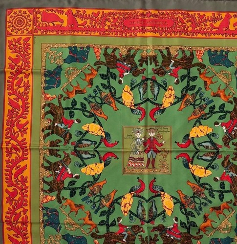 Sciarpa scialle seta hermes - scialle,