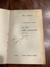 LA RIVOLUZIONE FRANCESE VOL. I-II-III - ALBERT MATHIEZ - EINAUDI 1950