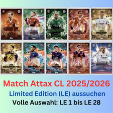 Topps MATCH ATTAX Champions League 2025/2026 - Starboy Limited Edition scegli