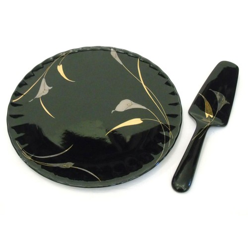 Mikasa piatto torta nero - mikasa,