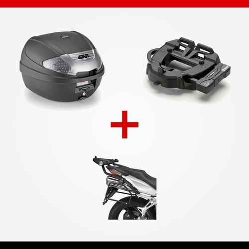 Kit givi e300nt2b bauletto - givi, 30l