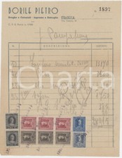 1948 STRADELLA (PV) - Pietro BORILE Droghe e Coloniali - Fattura commerciale