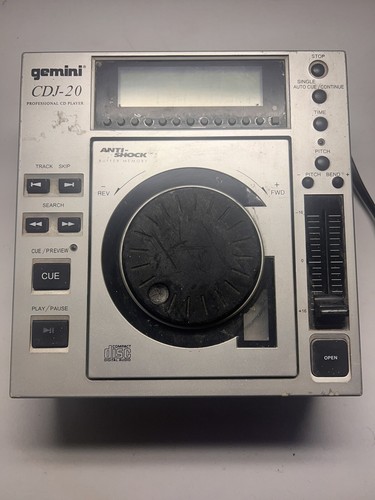 Gemini cdj lettore - cdj-20, cd