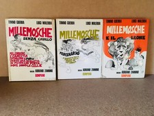 MILLEMOSCHE N. 1 SENZA CAVALLO 2 MERCENARIO 5 E IL LEONE BOMPIANI 1969 LOTTO