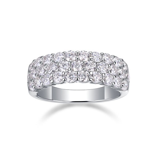 Anello eternità moissanite - anello,