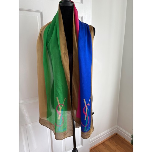 Sciarpa seta vintage - , yves