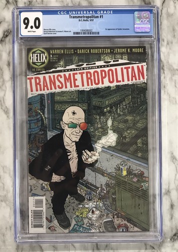 Transmetropolitan cgc 9 0 - #1, 9.0
