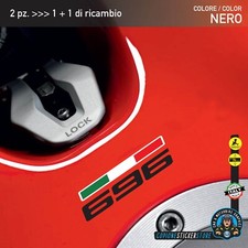 1 + 1 BLACK 696 tank sticker