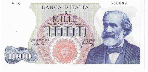 Banconota italia repubblica - banconota,
