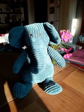 Peluche Elefantino Blu In