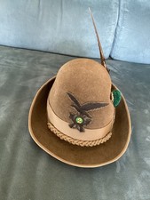 ESERCITO ITALIANO VECCHIO CAPPELLO ALPINI 2° REGGIMENTO CON NAPPINA E PENNA