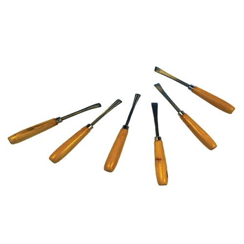 Kit scalpelli sgorbie pz - kit, 6