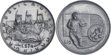 San Marino: 10 lire alluminio