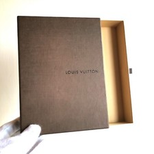 scatola LOUIS VUITTON box case wallet jewelry portafoglio portachiavi LV brown