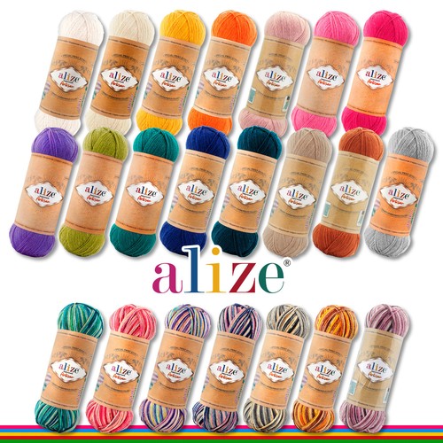 Alize 100 g superwash - 5,
