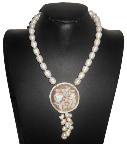 Magnifica collana perle