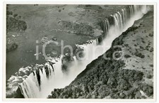 1920 ca AFRICA - VICTORIA FALLS Main falls and rainbow falls - Postcard FP NV