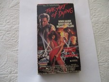 THE ART OF DYING - VHS Tape -