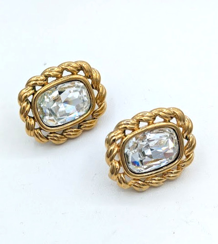 Orecchini vintage swarovski - orecchini,