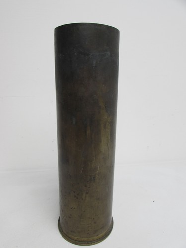 Antique trench art vase - (ref1),
