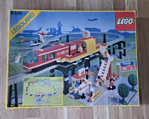 Lego 6399 airport shuttle - airport,