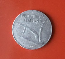 10 LIRE 1967 FALSE (MOLTO RARE) [L849]