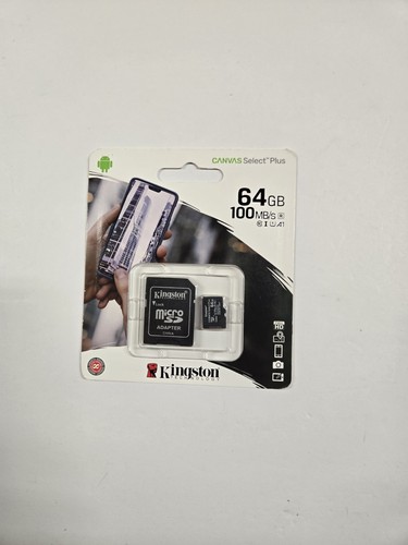 Kingston micro 64g 100mb s - sd,