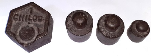 Pesi ferro vecchi antichi - 4,