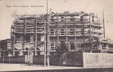 ROMA: 1929 - Villa in costruzione - Impresa Gonella